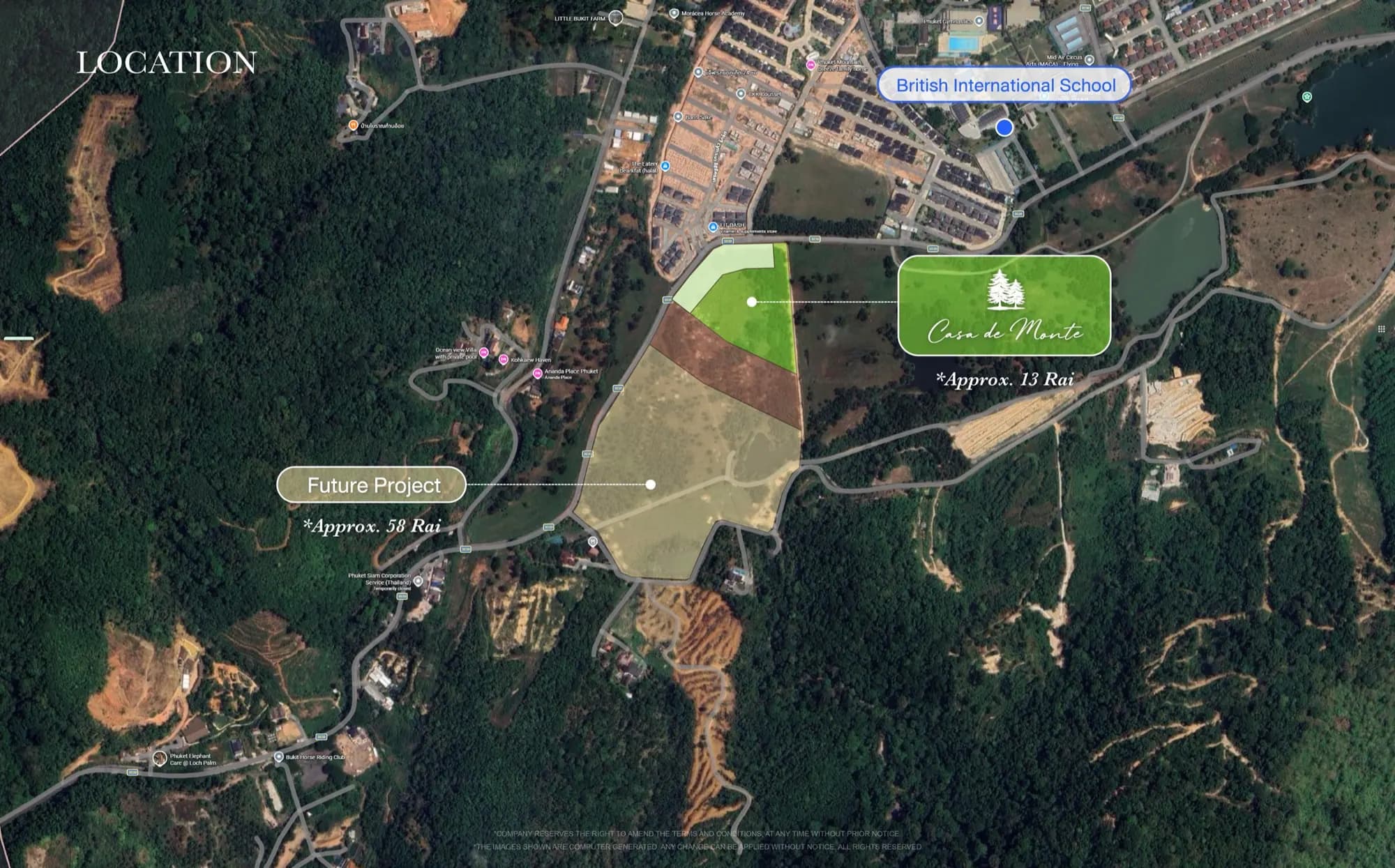 Casa de Monte — master plan 1